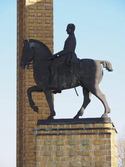 King Albert I-monument in Newport (Belgium)